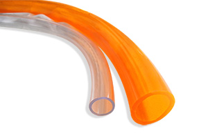 Tuyau flexible transparent en PVC pour le fluide 