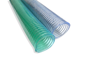 Tuyau flexible en PVC renforcé par une spirale en acier